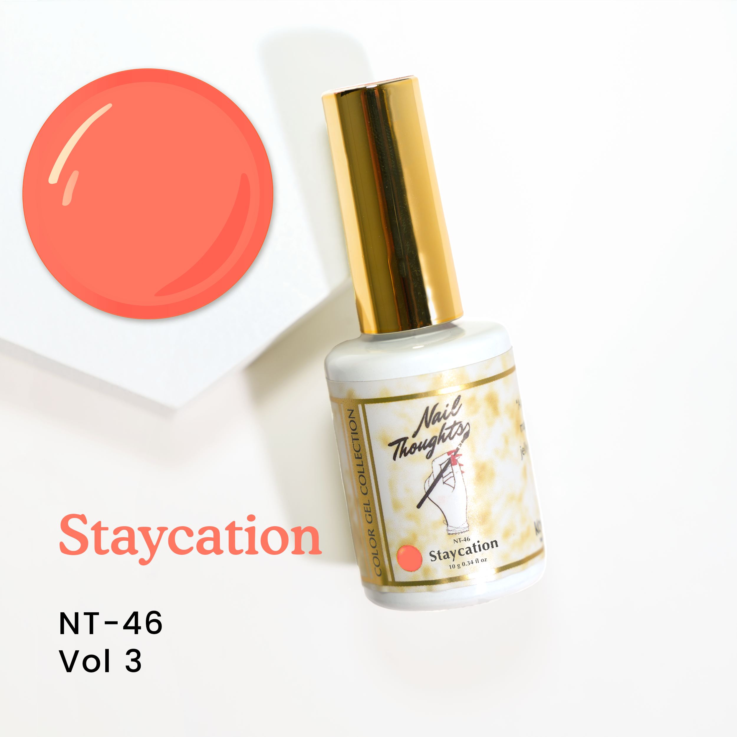 n**様 カラージェル　ココイスト　プティール　リッカジェル　エースジェル NT-46 Staycation – KOKOIST USA
