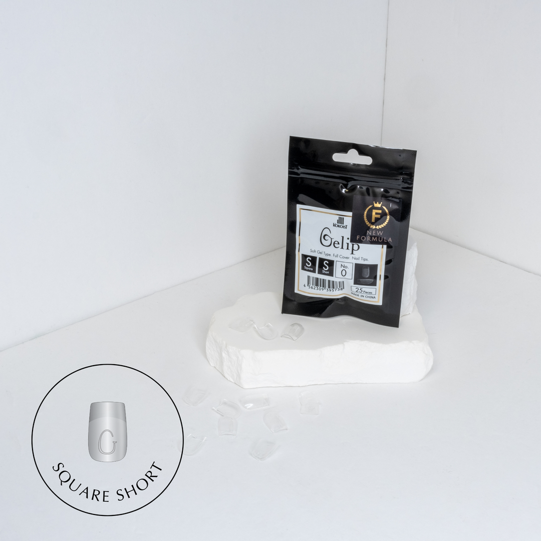 Square Short Gelip Refill Pack (25 pcs.)