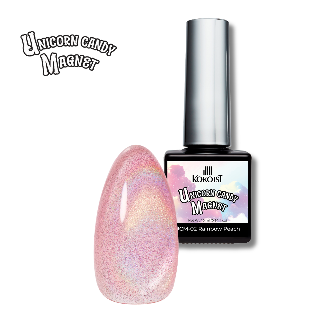 Unicorn Candy Magnet UCM-02 Rainbow Peach – KOKOIST USA
