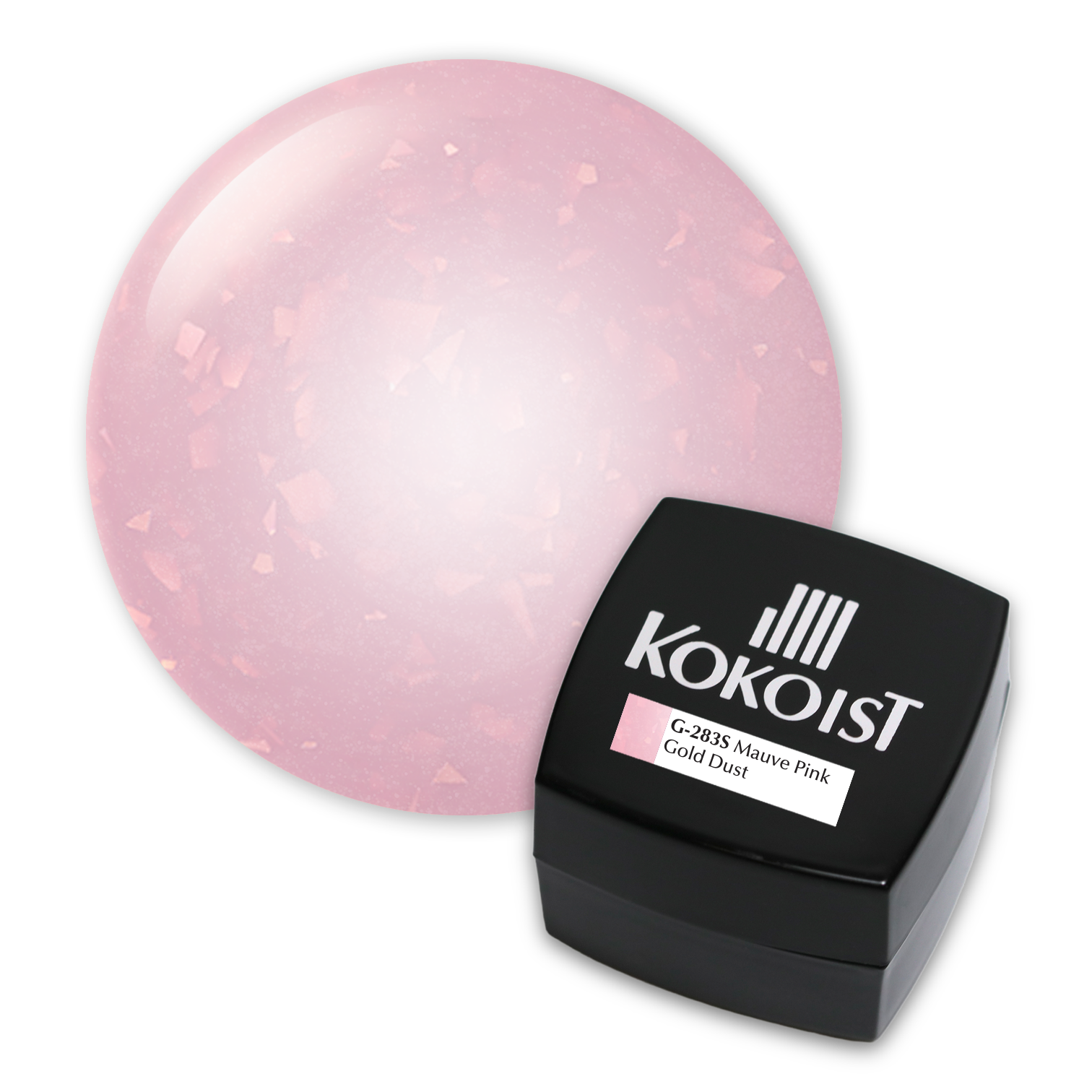 glitsmotel 1stプレス G-283S Mauve Pink Gold Dust – KOKOIST USA