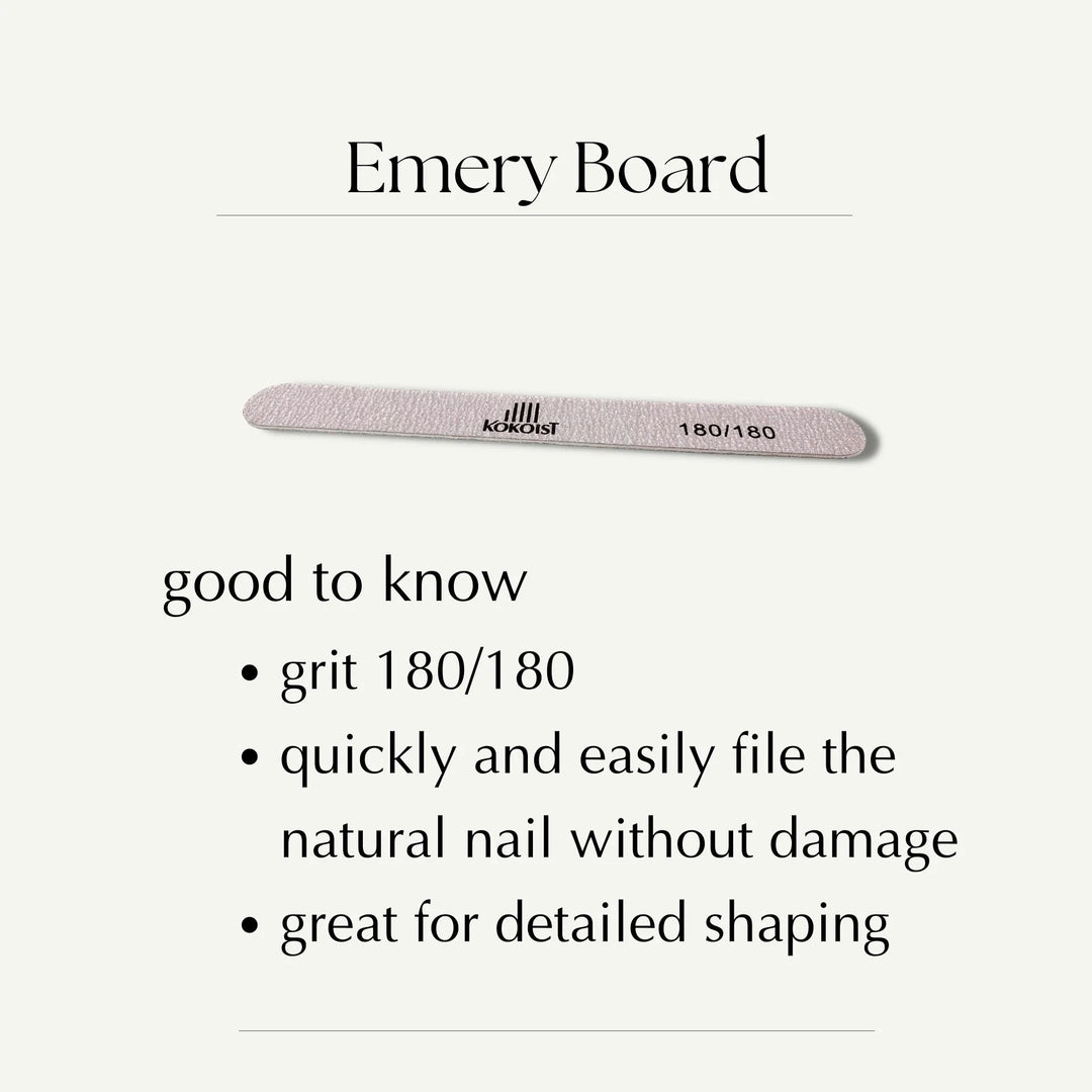 Pack of 10 Emery Board 180/180
