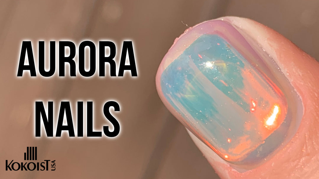 How to Aurora Nails | Easy Technique!