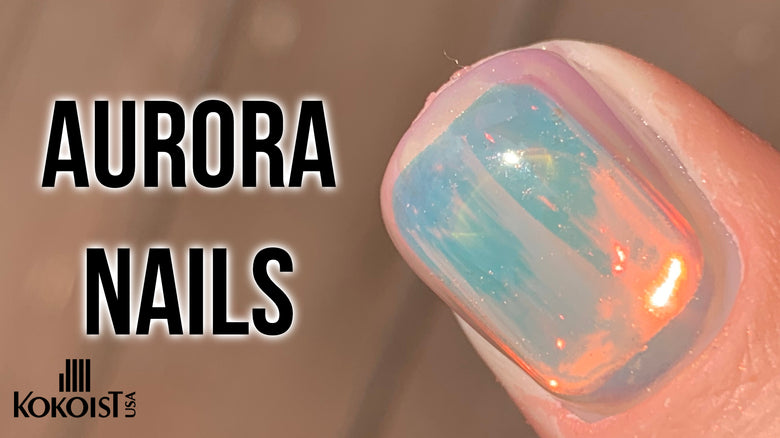 How to Aurora Nails | Easy Technique!