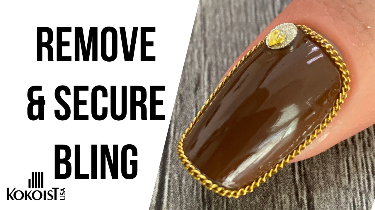 How to Remove Bling | How to Super-Secure Bling Using Japanese Gel