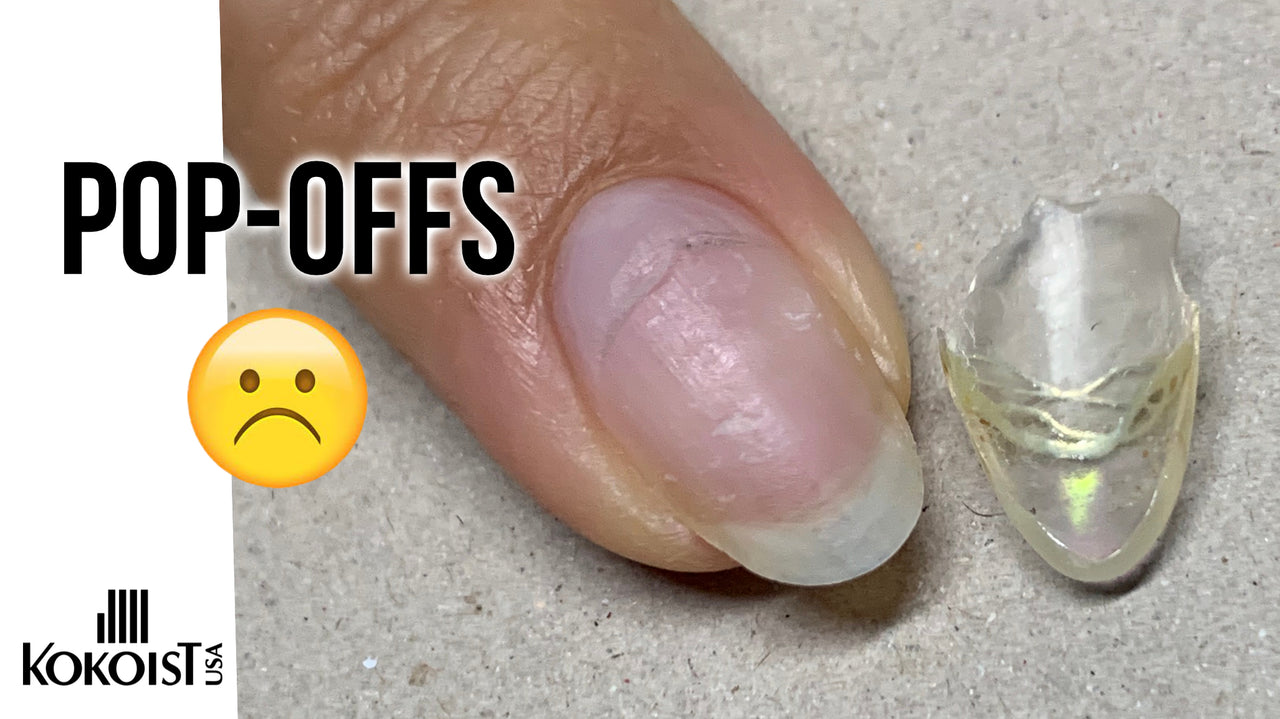 Why do my gel/led nails always peel off? Sometimes within a day or