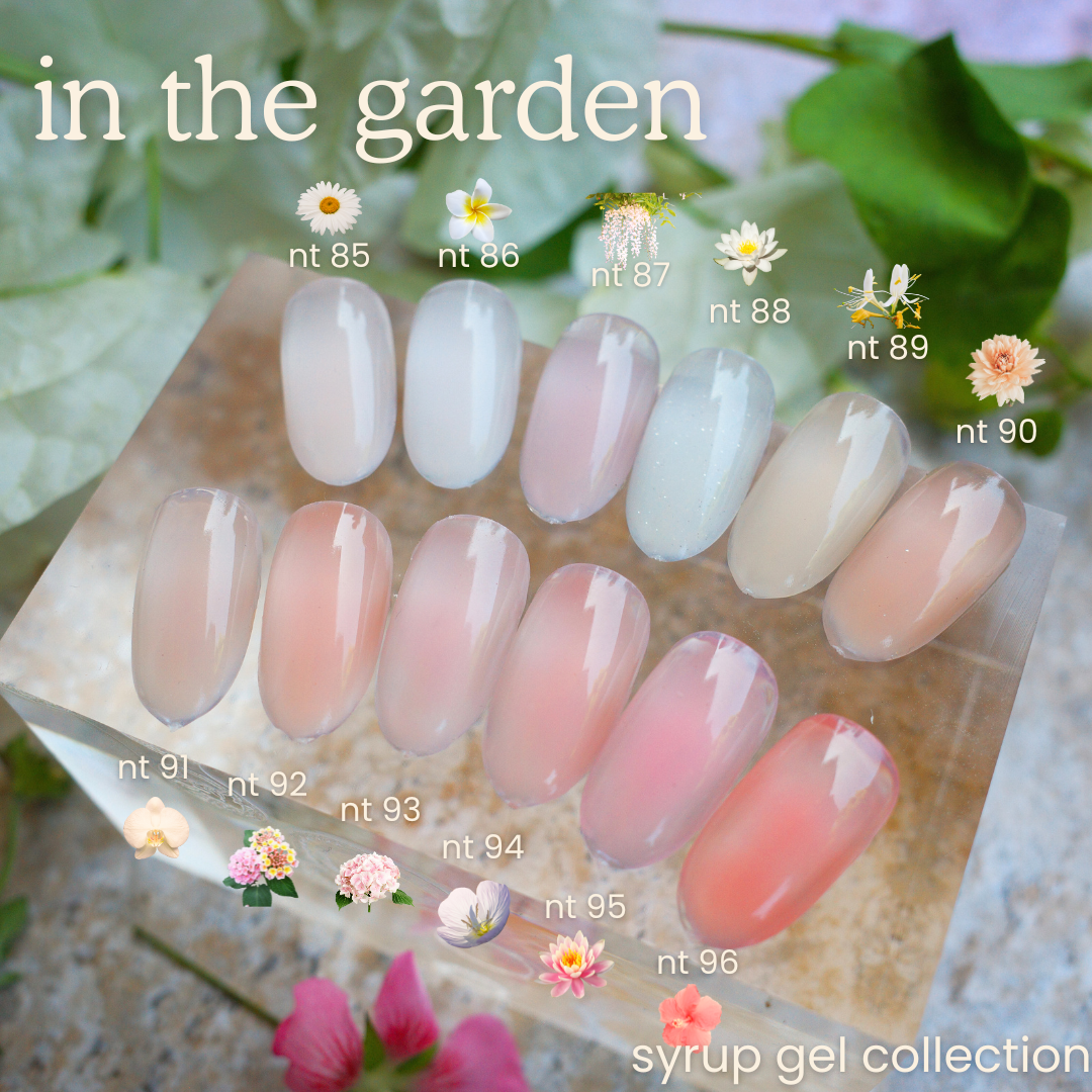 In the Garden Syrup Gel Collection