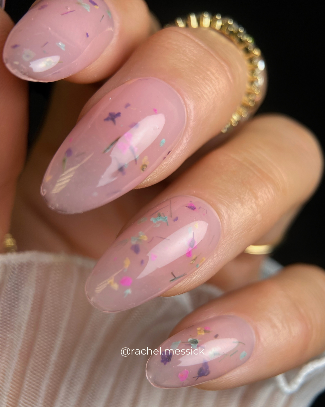 Botanical Flower Gel BF-05 Milky Pink