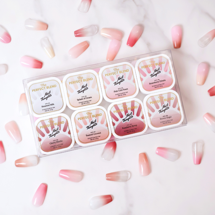 Nail Thoughts The Perfect Blend Ombré Cushion Gel (+ Mini Sponge &amp; Grabber Kit!)