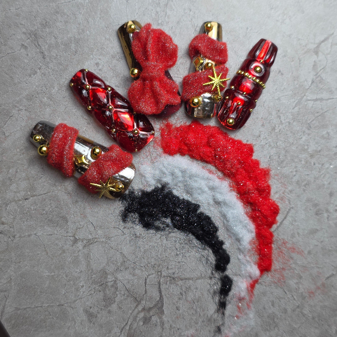 Pushu Pushu FLUFFY 06 Black Glitter