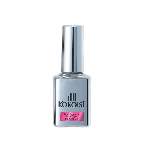 Ultra Rainbow Non Wipe Top Coat Gel 15ml – KOKOIST USA Ultra Rainbow Non Wipe Top Coat Gel 15ml – KOKOIST USA