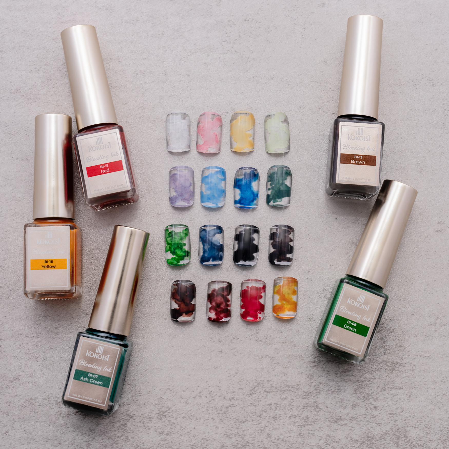 ジェルネイル・ネイルシール KOKOIST bleeding ink Bleeding Ink Collection – KOKOIST USA