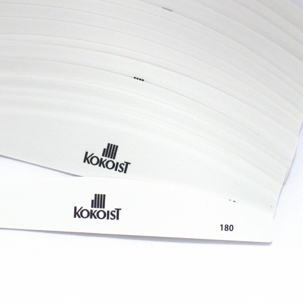 Pack of 20 Replaceable White Half Moon Files (#180)