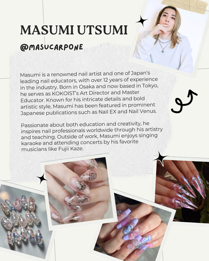 NEW YORK, NY 09/03 IN-PERSON KOKOIST Nail Art Workshop with Masumi Utsumi