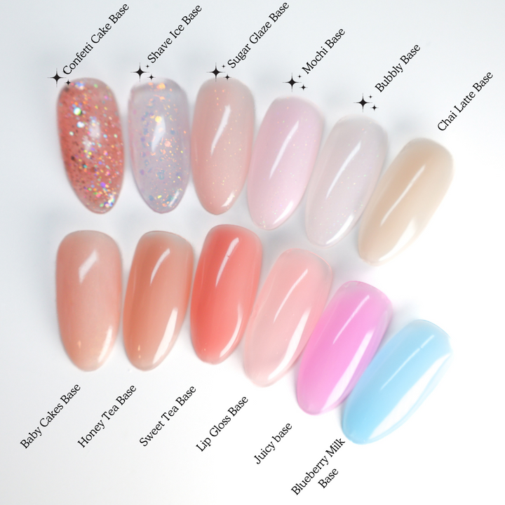 Nail Thoughts Tinted Base Bundle VOL. 3