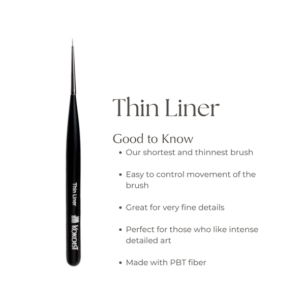 Thin Liner Brush