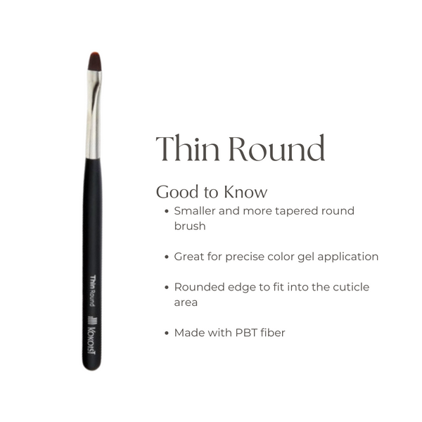 Thin Round Brush