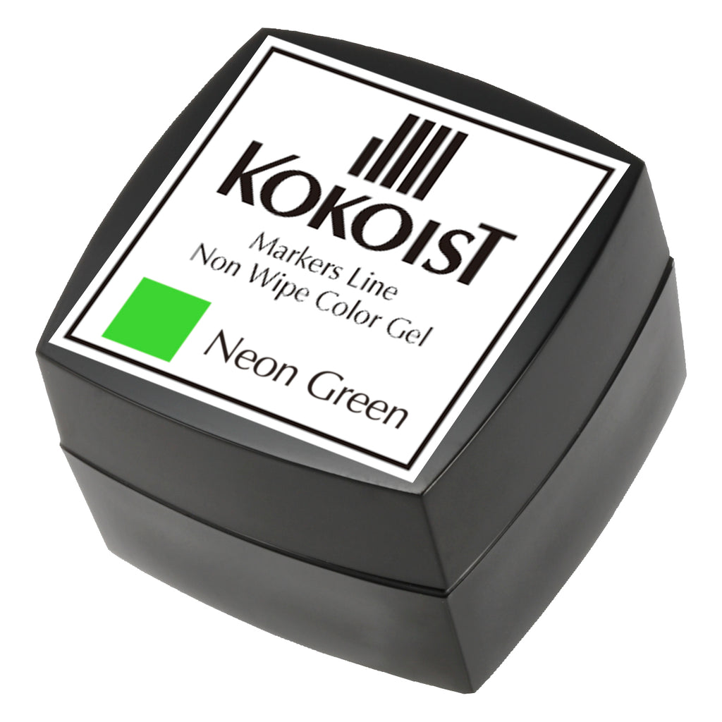 ML-09 Markers Line Non Wipe Color Gel Neon Green – KOKOIST USA