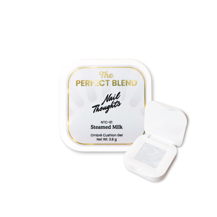 NTC-01 Steamed Milk | Nail Thoughts The Perfect Blend Ombré Cushion Gel