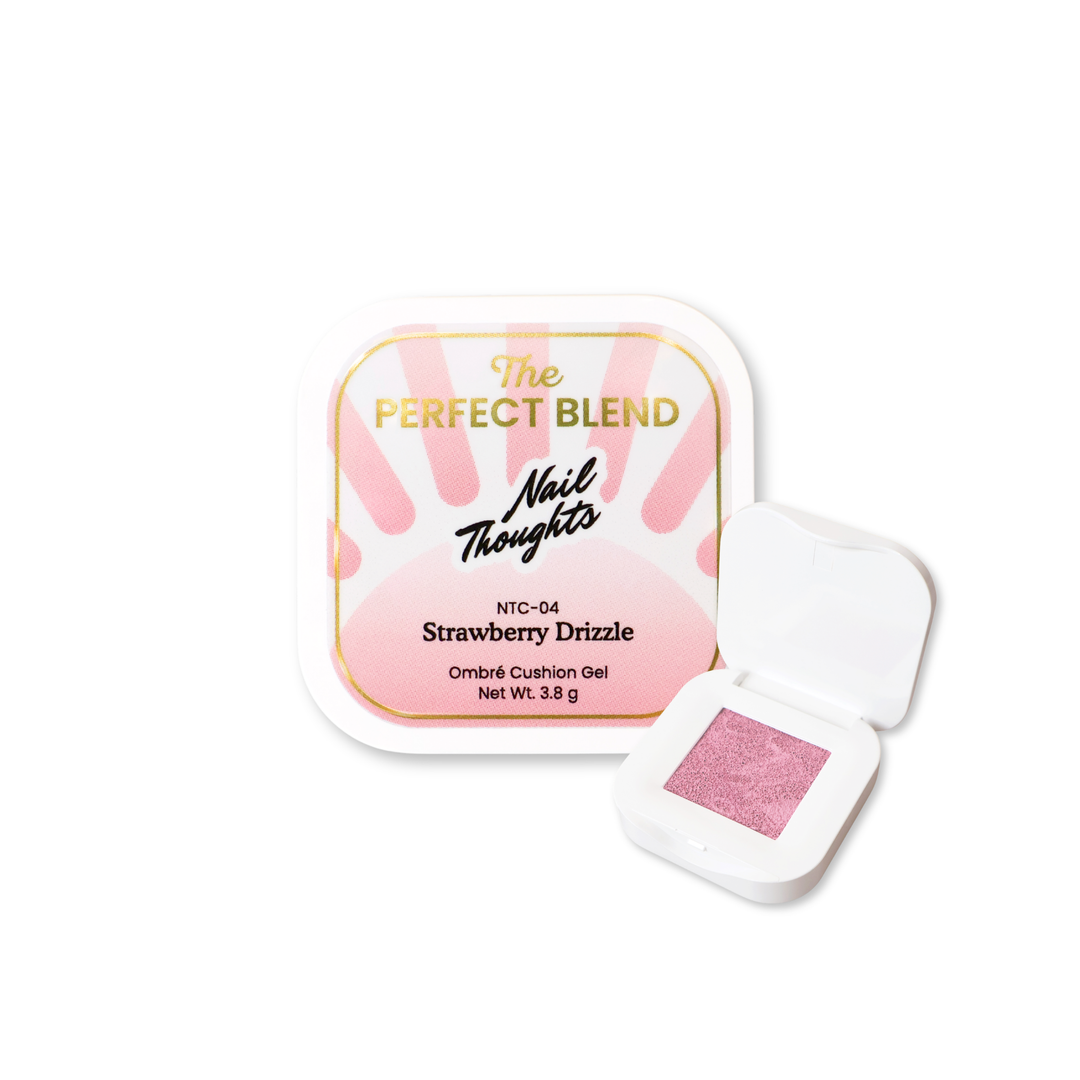 NTC-04 Strawberry Drizzle | Nail Thoughts The Perfect Blend Ombré Cushion Gel