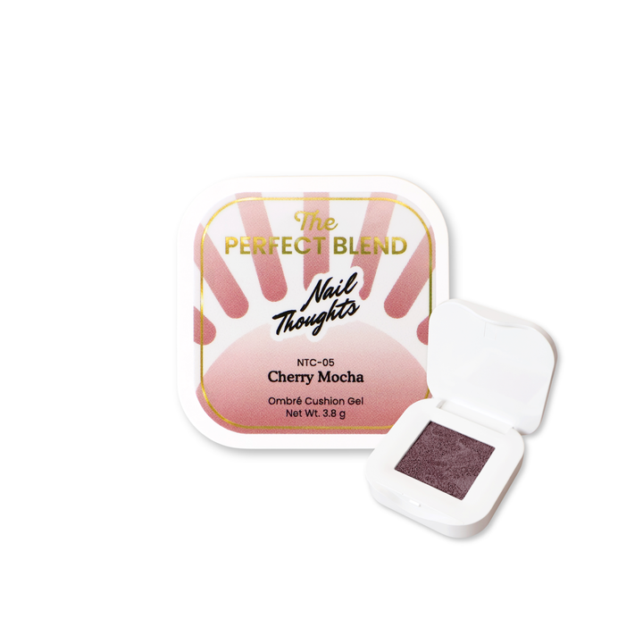 NTC-05 Cherry Mocha | Nail Thoughts The Perfect Blend Ombré Cushion Gel