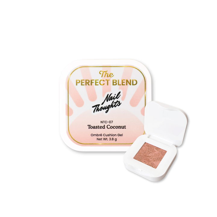 NTC-07 Toasted Coconut | Nail Thoughts The Perfect Blend Ombré Cushion Gel