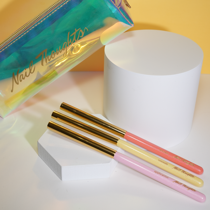 Nail Thoughts Brush Set + FREE Brush Case