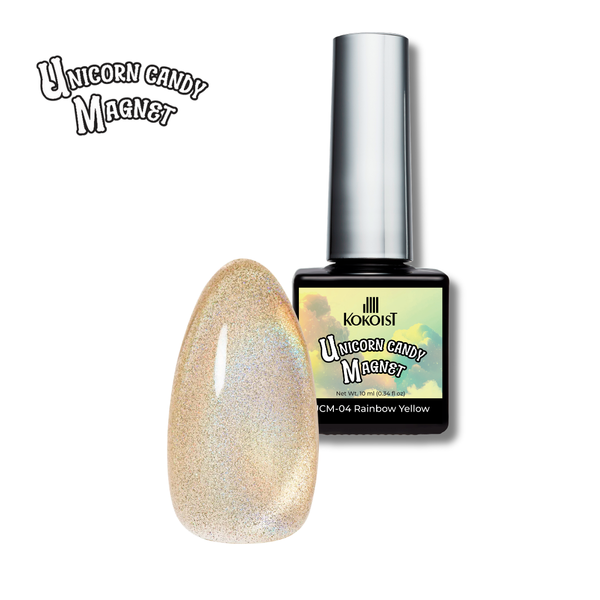 Unicorn Candy Magnet UCM-04 Rainbow Yellow – KOKOIST USA
