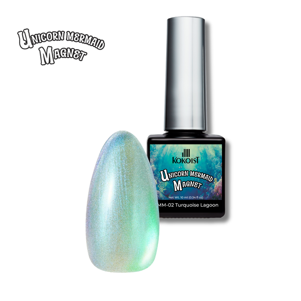 Unicorn Mermaid Magnet UMM-02 Turquoise Lagoon – KOKOIST USA