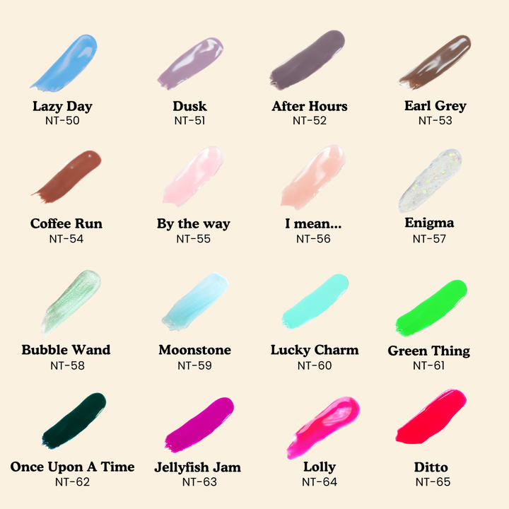 Nail Thoughts Full Gel Collection