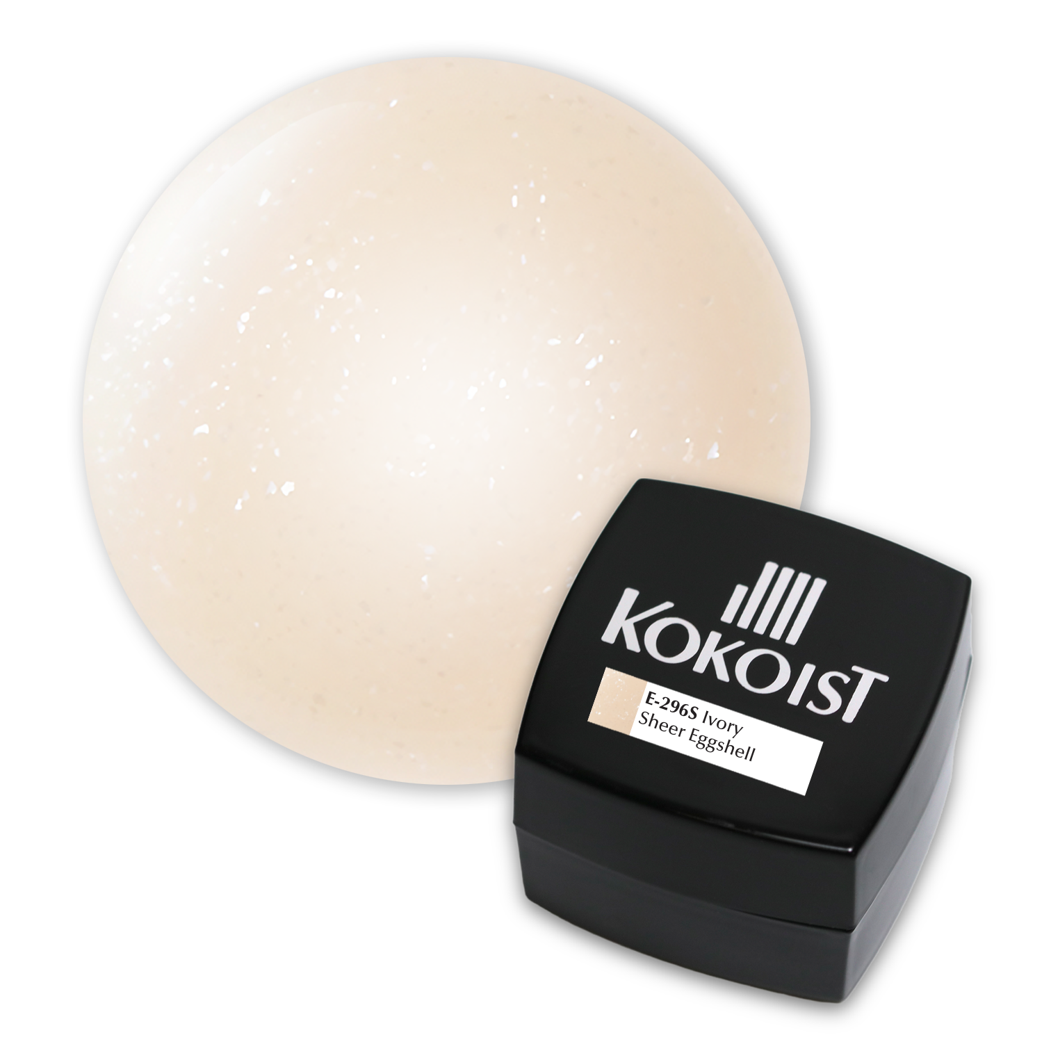 E-296S Ivory Sheer Eggshell – KOKOIST USA E-296S Ivory Sheer Eggshell – KOKOIST USA