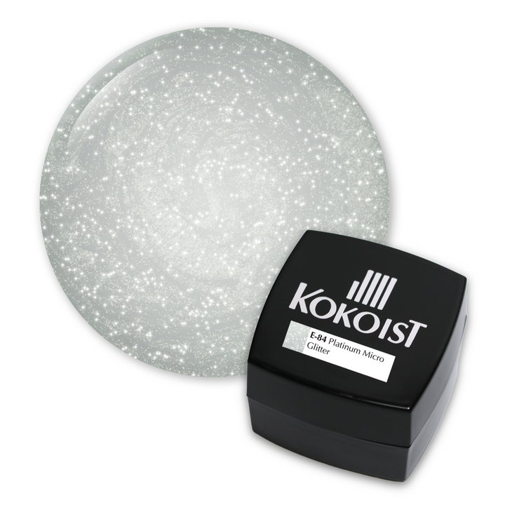 E-84 Platinum Micro Glitter