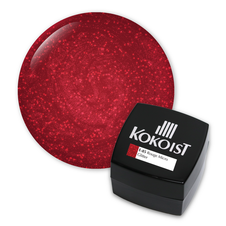 E-85 Rouge Micro Glitter