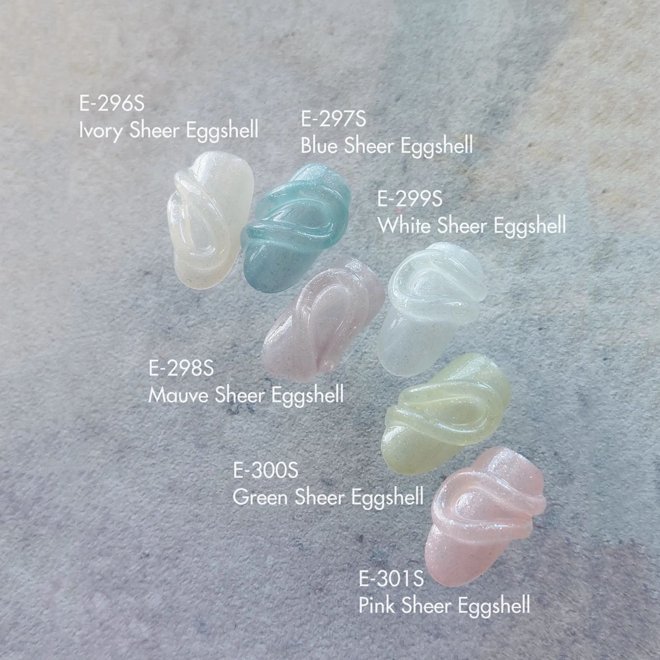 E-297S Blue Sheer Eggshell – KOKOIST USA