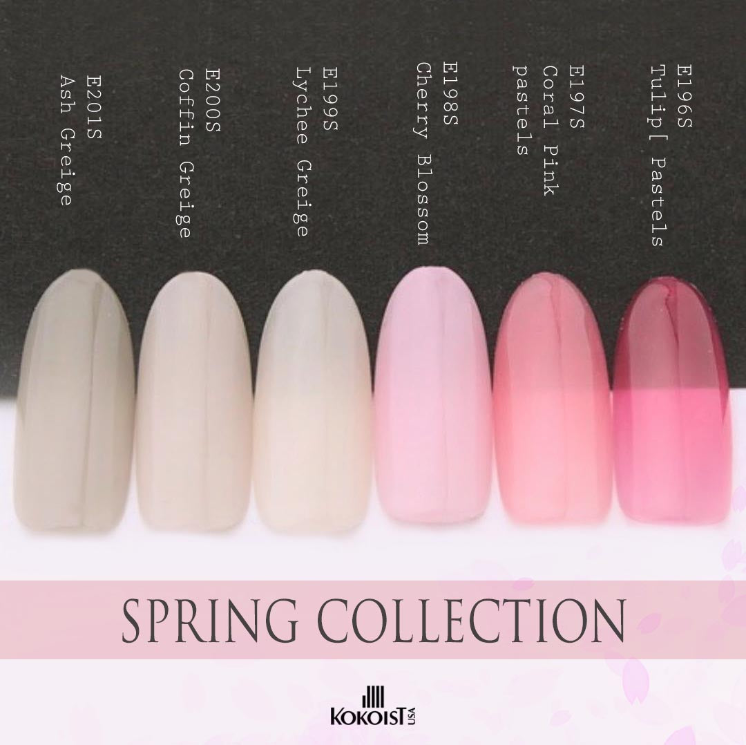 E-197S Coral Pink Petals – KOKOIST USA