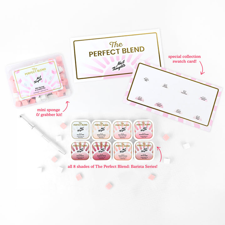 Nail Thoughts The Perfect Blend Ombré Cushion Gel (+ Mini Sponge &amp; Grabber Kit!)