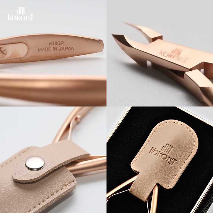 KOKOIST Cuticle Nipper Pink Gold