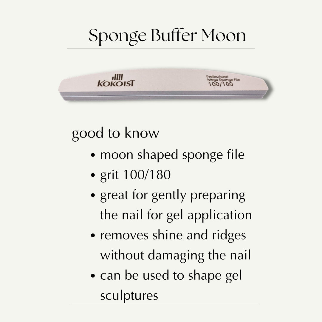 Sponge Buffer Moon 100/180