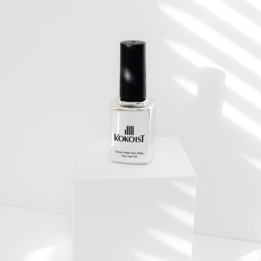 Velvet Matte Non Wipe Top Coat Gel 15ml