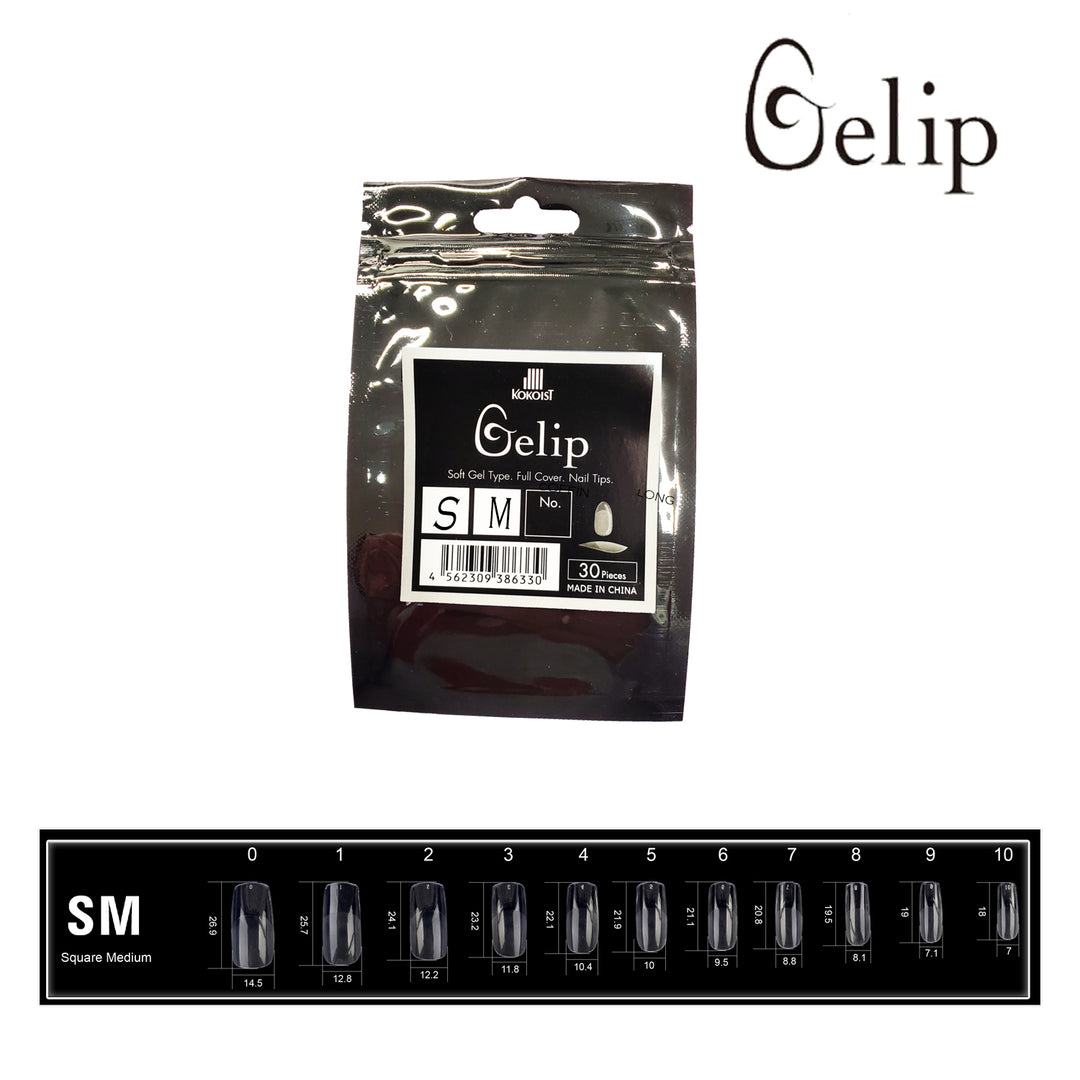 SM Square Medium Gelip Refill Package 30P