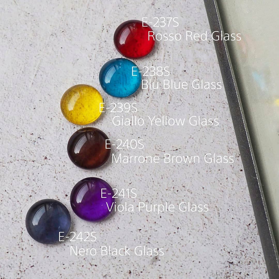 Kokoist Venetian Glass color collection with translucent jewel-inspired tones