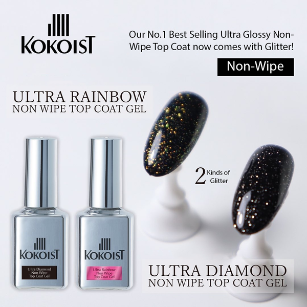 Ultra Rainbow Non Wipe Top Coat Gel 15ml