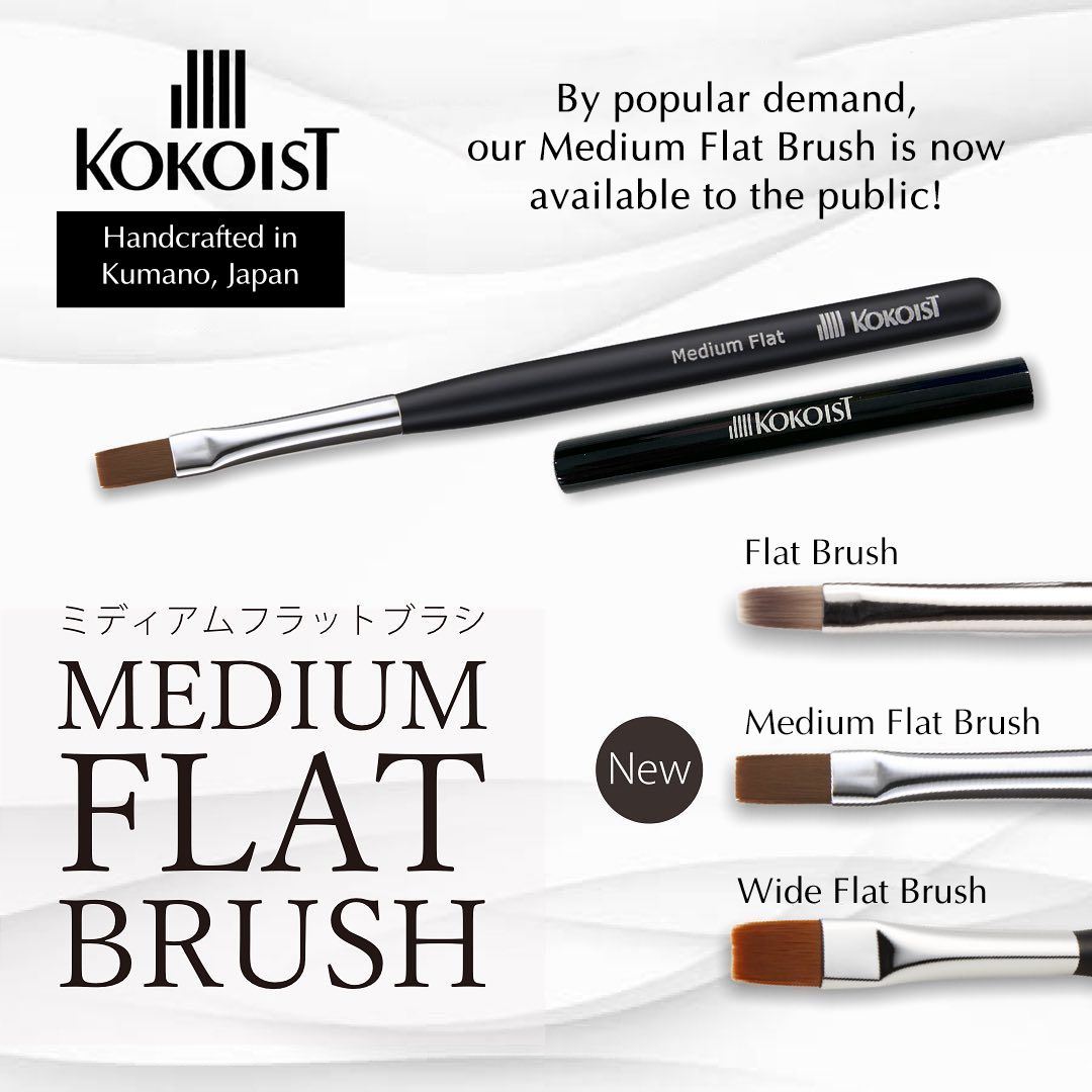 Medium Flat Brush – KOKOIST USA Medium Flat Brush – KOKOIST USA